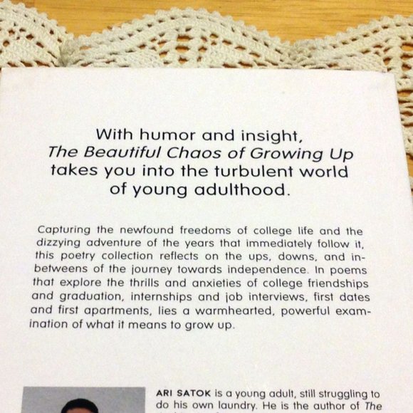3 for $10 book sale! Prose / Poetry, The Beautiful Chaos of Growing Up - Picture 3 of 9